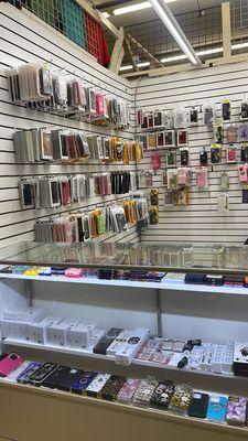 All kind of cell phone accessories 
We do cell phone repairing