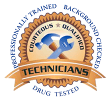 All technicians are professionally trained, background checked, and drug tested for your peace of mind.