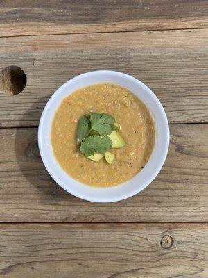 Red Lentil Soup.