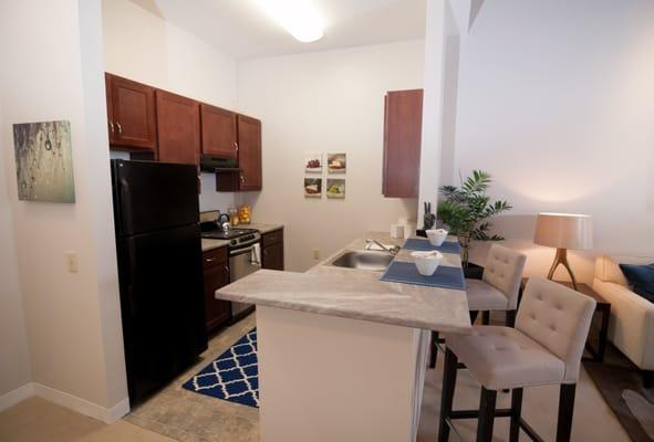 Beautiful Kitchens in Pine Valley Lofts Milford NH