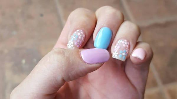 Spring nails, love them