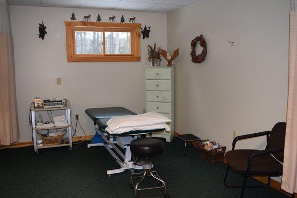 One of our four treatment rooms.