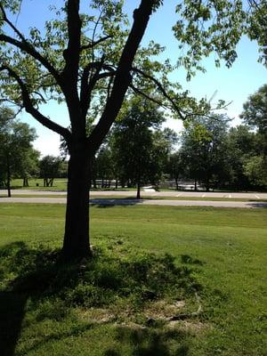 View from picnic site