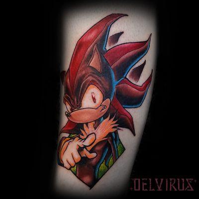 Shadow the Hedgehog by artist Delvirus