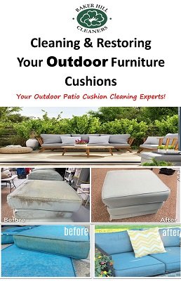 Cleaning & Restoring
Your Outdoor Furniture
Cushions
Your Outdoor Patio Cushion Cleaning Experts!