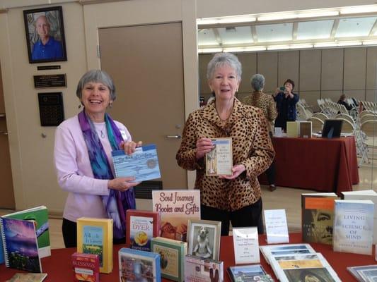 Always time to shop for books and gifts after the service