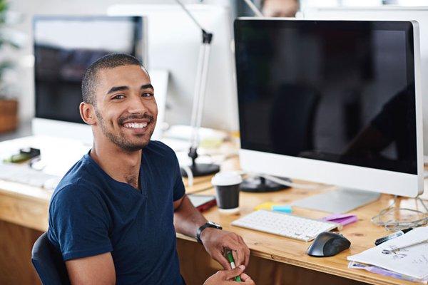 Jose, who is our head of marketing taking time out to smile for the camera.