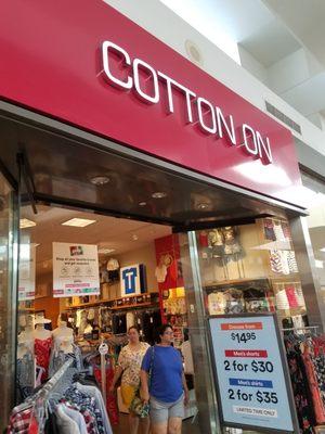 When did you first cotton on