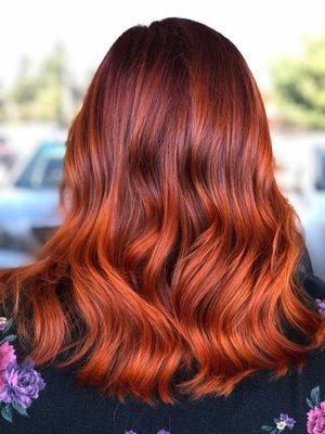 Just an example of the amazing red she has done