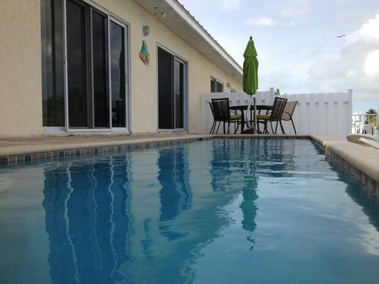 Lap Pool & Deck Area