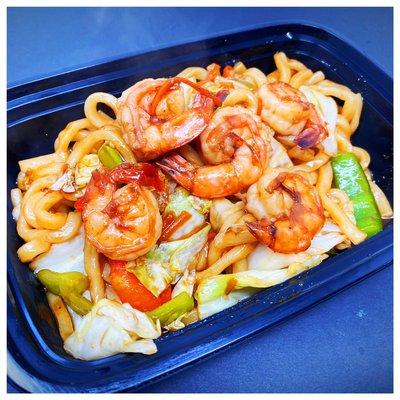 Yaki Udon Shrimp