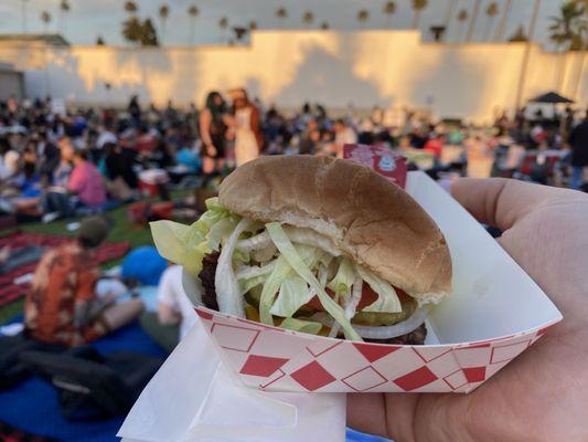 Yellow Paper Burger as a vendor at 'Gremlins'