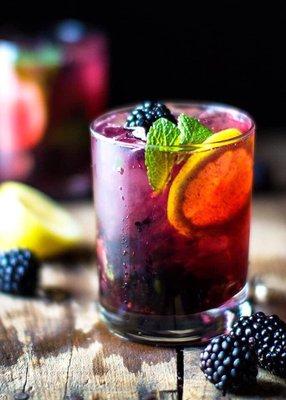 Blackberry Lemon Gin