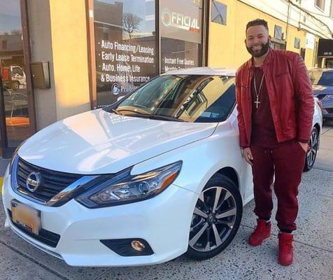 2016 Nissan Altima SR. Congrats to @kingplatanos on a brand new car!! #SOLD #HappyCustomer