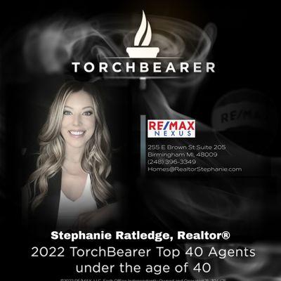 Honored to be one of RE/MAX's top 40 agents under 40