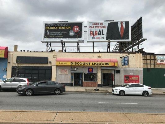 Linden Discount Liquors/Linden Bar & Liquor, 904 W. North Avenue, Baltimore, MD 21217