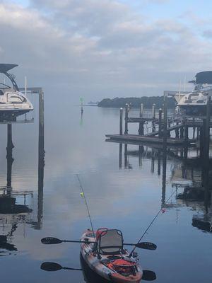 Calm launch on thanksgiving day