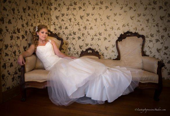 Alana's bridal portrait