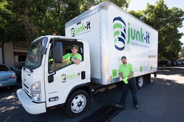 Friendly, professional junk haulers at your service!