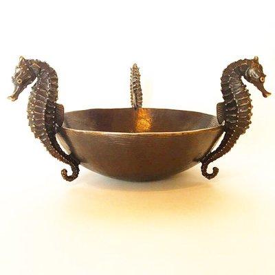 'Crete' My bronze seahorse vessel I created in my sculpture studio here at The Point