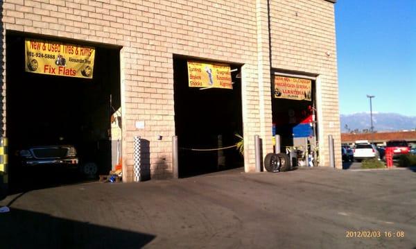 Back of the shop next to Juanitas Market.