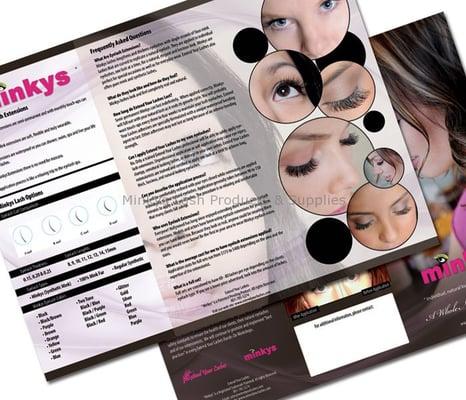 Minkys Classic Lash Brochure