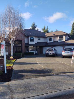 A beautiful day to inspect a beautiful home. #kingcountyrealestate #homeinspection