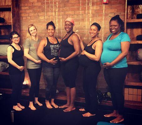 Prenatal yoga