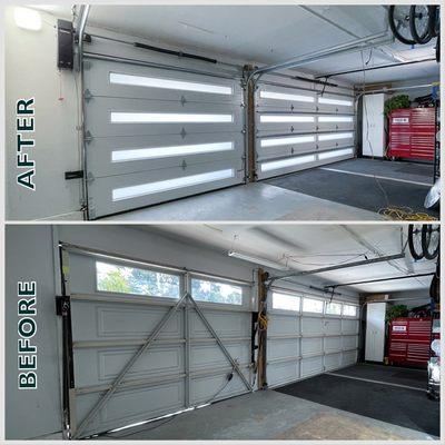 Garage door installation in Irvine, CA