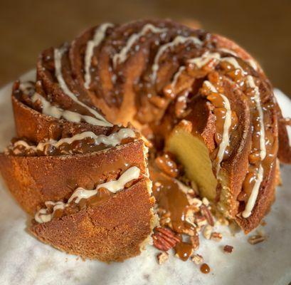 All-Butter Butter Pecan Pound (Bundt) cake.