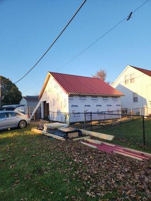 Garage addition