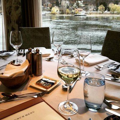 Lunch with an incredible view as you are rolling down a river on a European River Cruise!  Let us plan your European River Cruise Vacation!