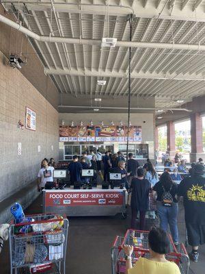 Probably the worst Costco food court in America.