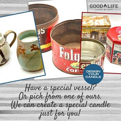 Create a special candle just for you!