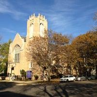 Front of St. Paul's Church By the Lake