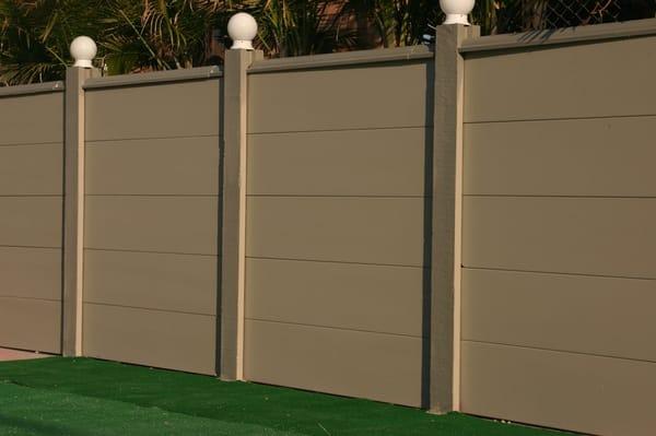 Smooth Precast Fence