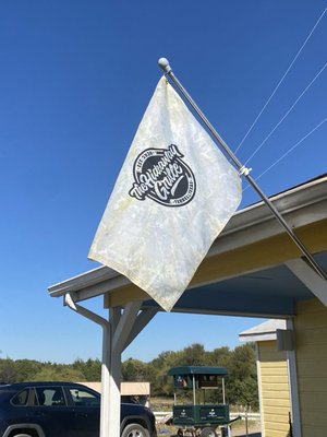 Flying our flag!