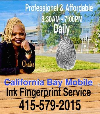 California Bay Mobile Ink Fingerprint Service