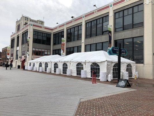 20x40 Tent Alexandria Waterfront