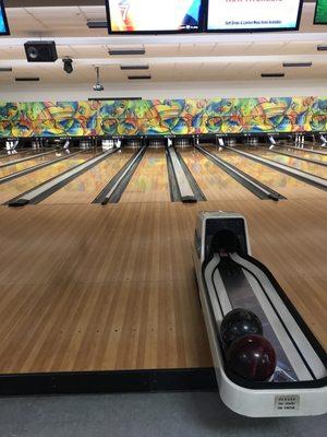 Bowling lanes