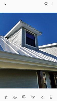 New prepped, primed, and painted dormers