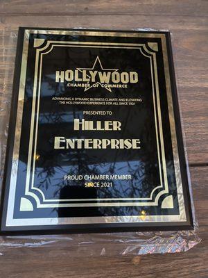 Hiller Enterprise - Hollywood Chamber of Commerce Member