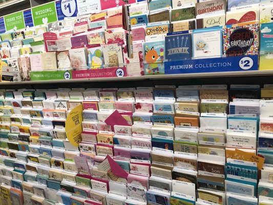 Greeting cards.