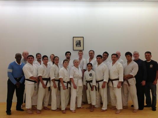 Group picture after last belt testing in December 2013.