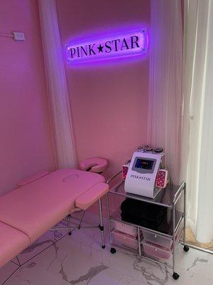 Come relax in our Treatment room