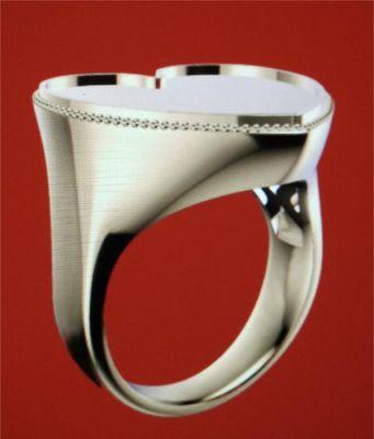 custom 3D Cad design Ring