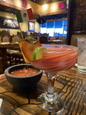 Frozen Strawberry Margarita