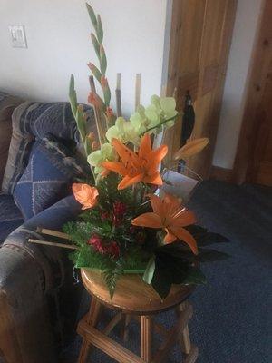 Zen Arrangement from Little Flower showp- Beautiful