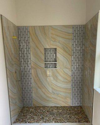 Shower tile