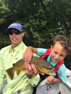 First White River brown , something they will never forget!